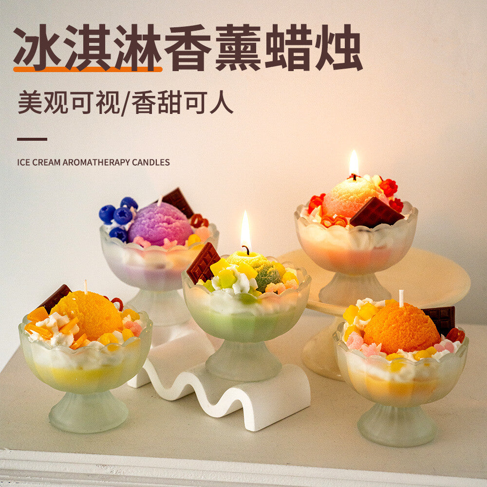 Ice Cream Scented Candle