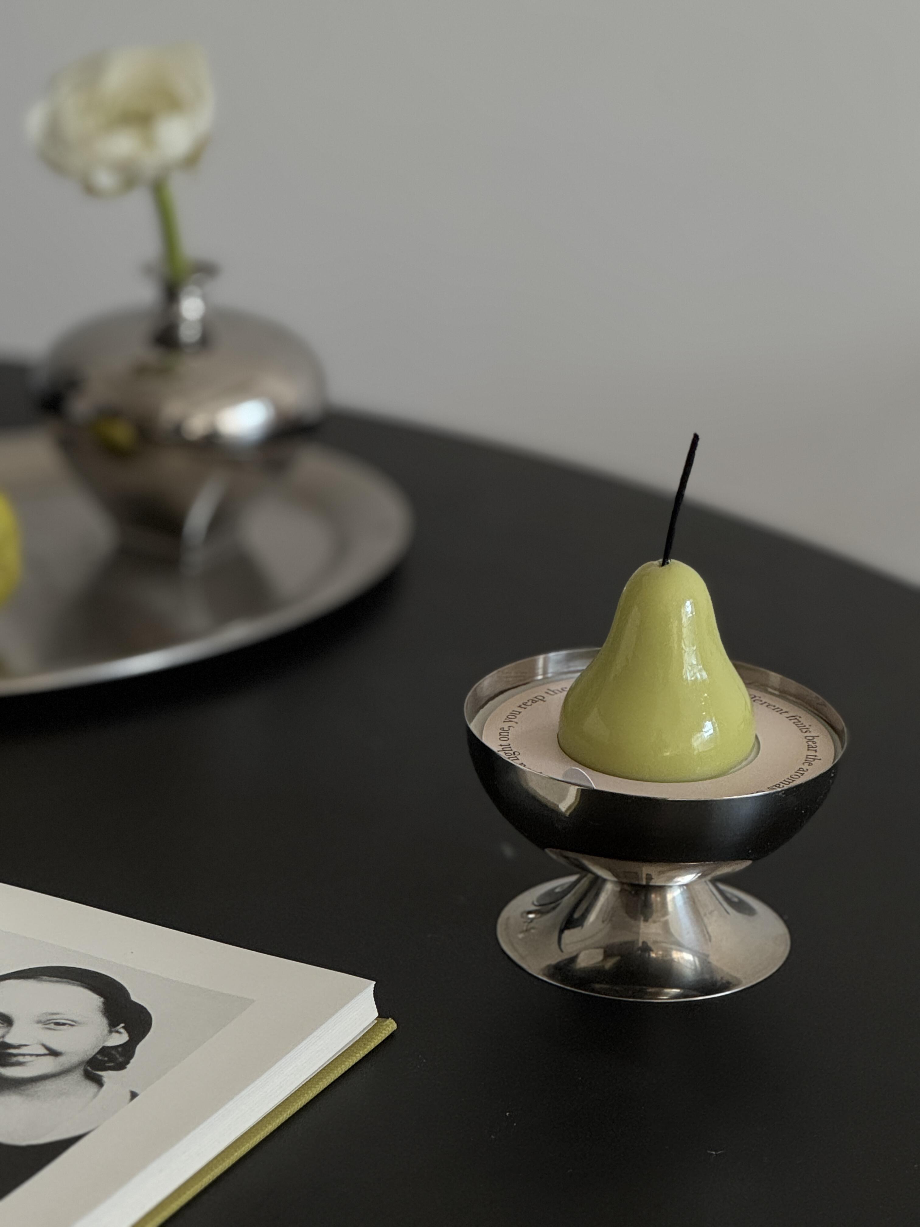 Green Pear Scented Candle