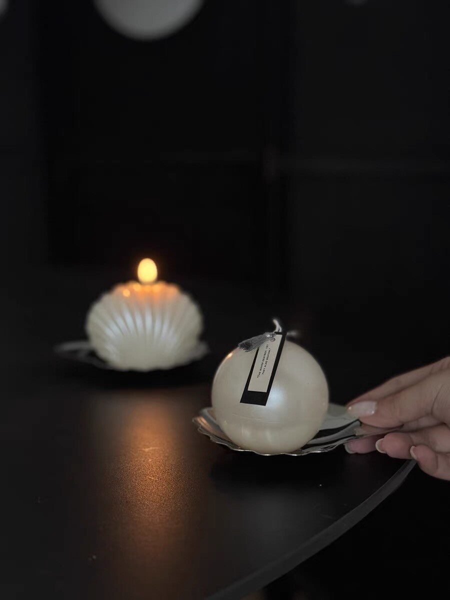 Shell and Pearl Scented Candle