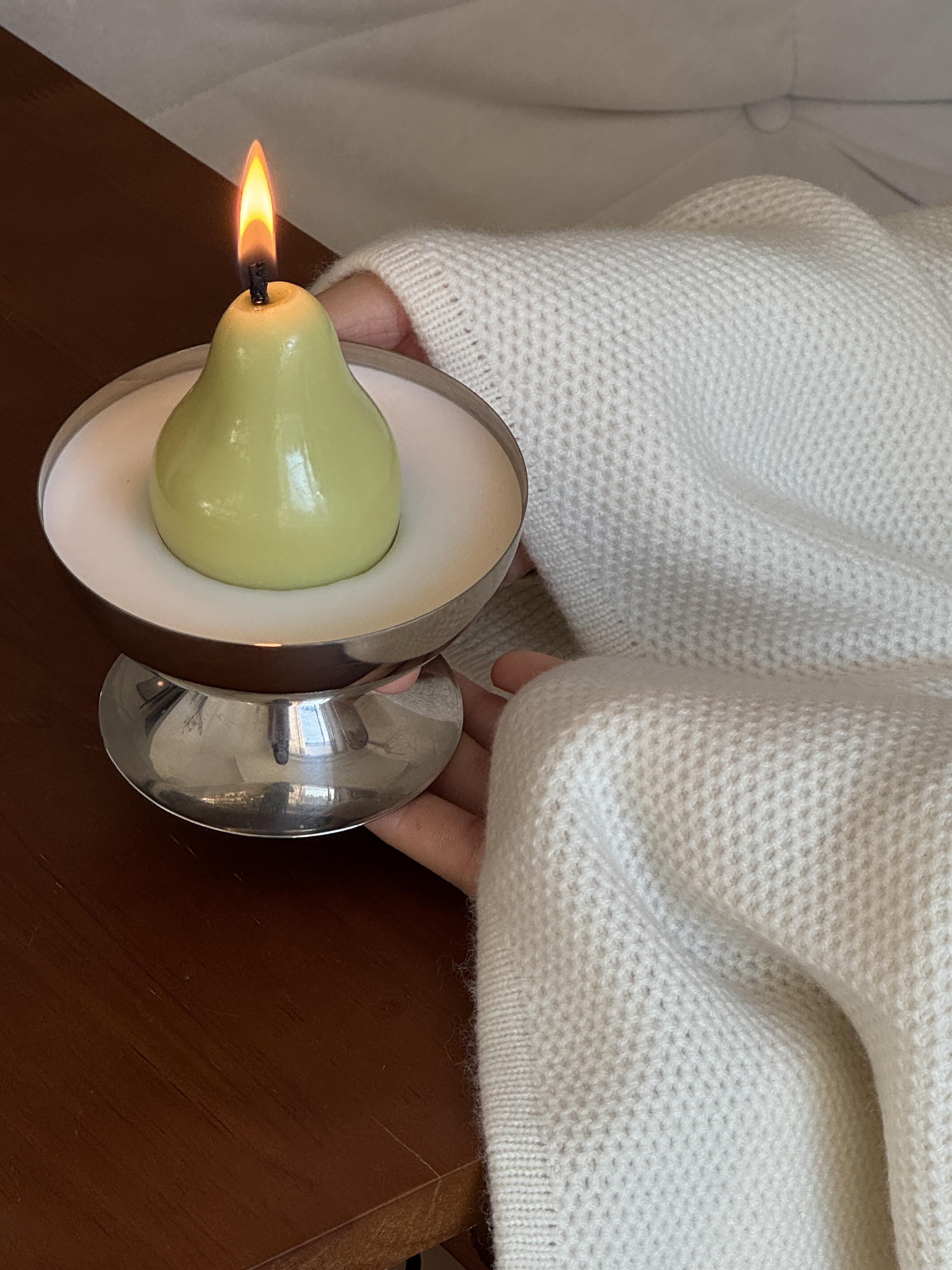 Green Pear Scented Candle