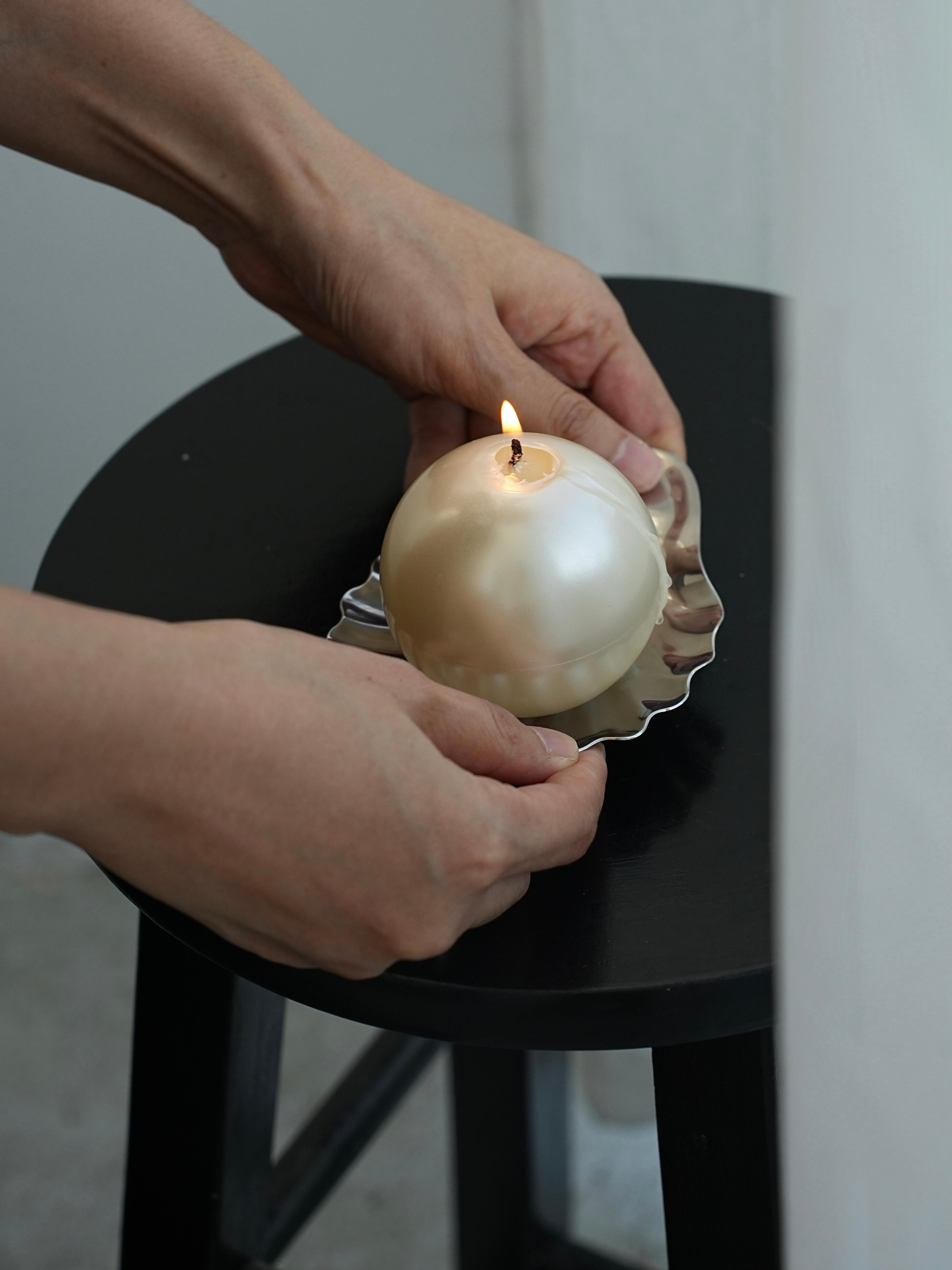 Shell and Pearl Scented Candle