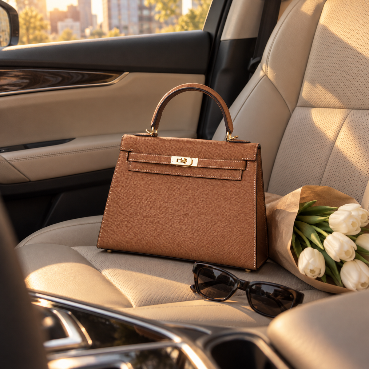 The Heritage Top Handle Satchel Bag