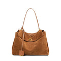The Rivoli Suede Carryall